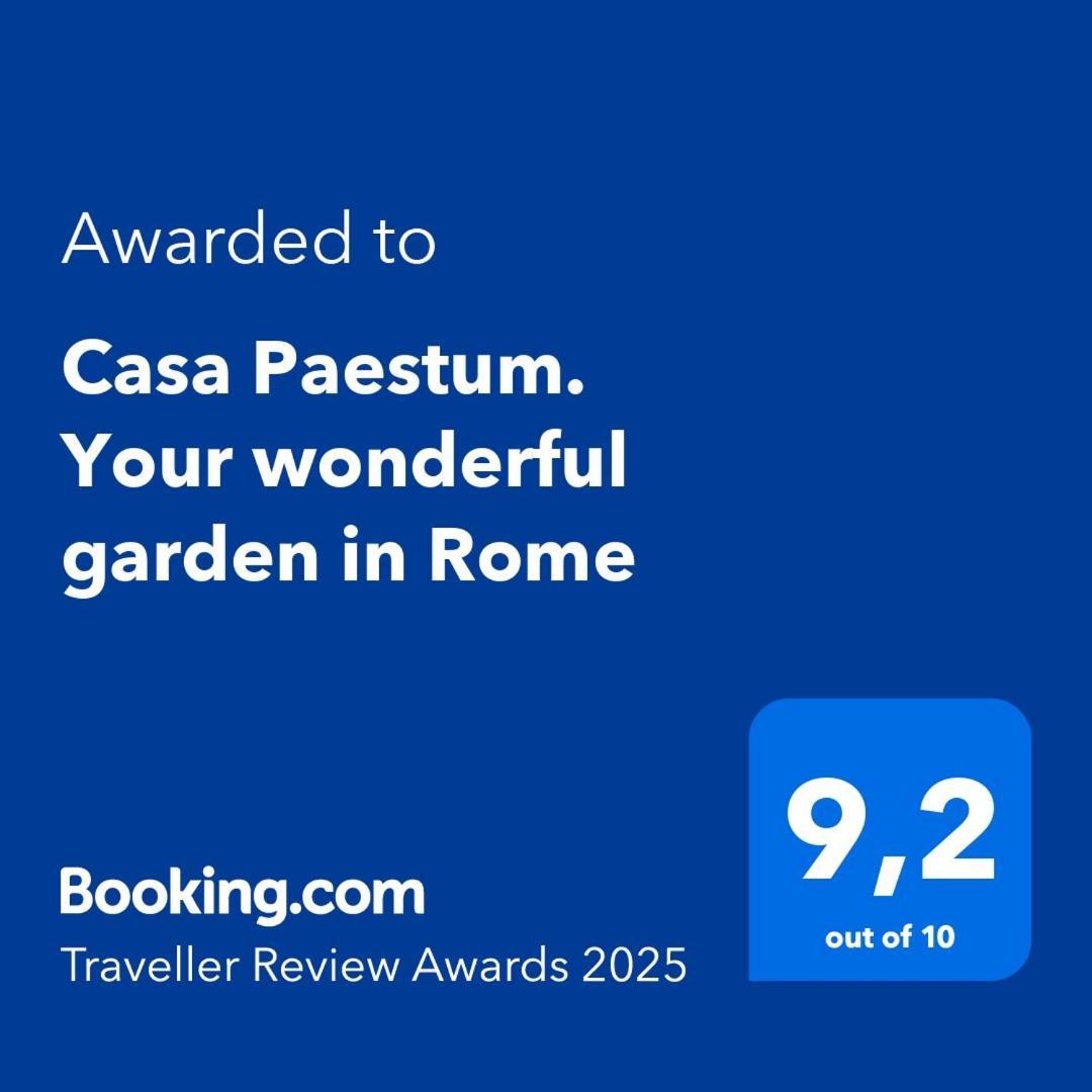 Casa Paestum. Your Wonderful Garden In Rome Luaran gambar